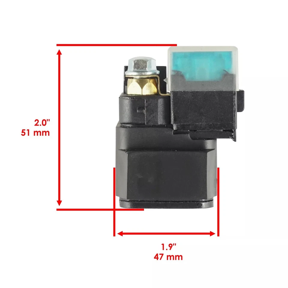 Relé solenoide de arranque para Yamaha YZF-R6 YZFR6 YZF R6 2006-2016 Foto 2 de 4