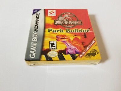 Jurassic Park III 3 Builder Nintendo GameBoy Advance GBA NEW FACTORY SEALED