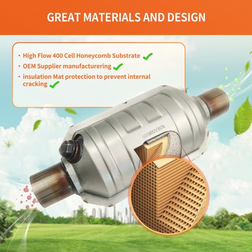Catalytic Converter For Chrysler Town & Country 2008-2010 3.3L 3.8L For Dodge GC - Picture 10 of 12