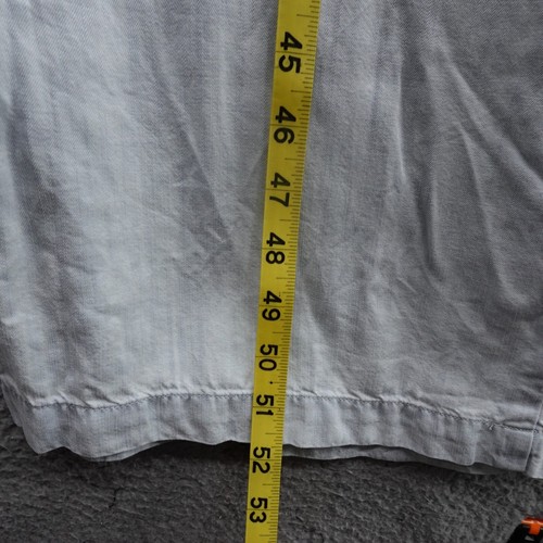 Bella Dahl Cropped Wide Leg Chambray Jumpsuit Small Light Blue Womens Sleeveless - Picture 10 of 14