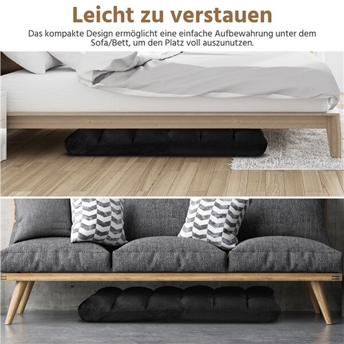 Bodenstuhl Faltbar Sessel Lazy Sofa Relaxsessel klappbar Bodensessel für Zuhause - Bild 8 von 14