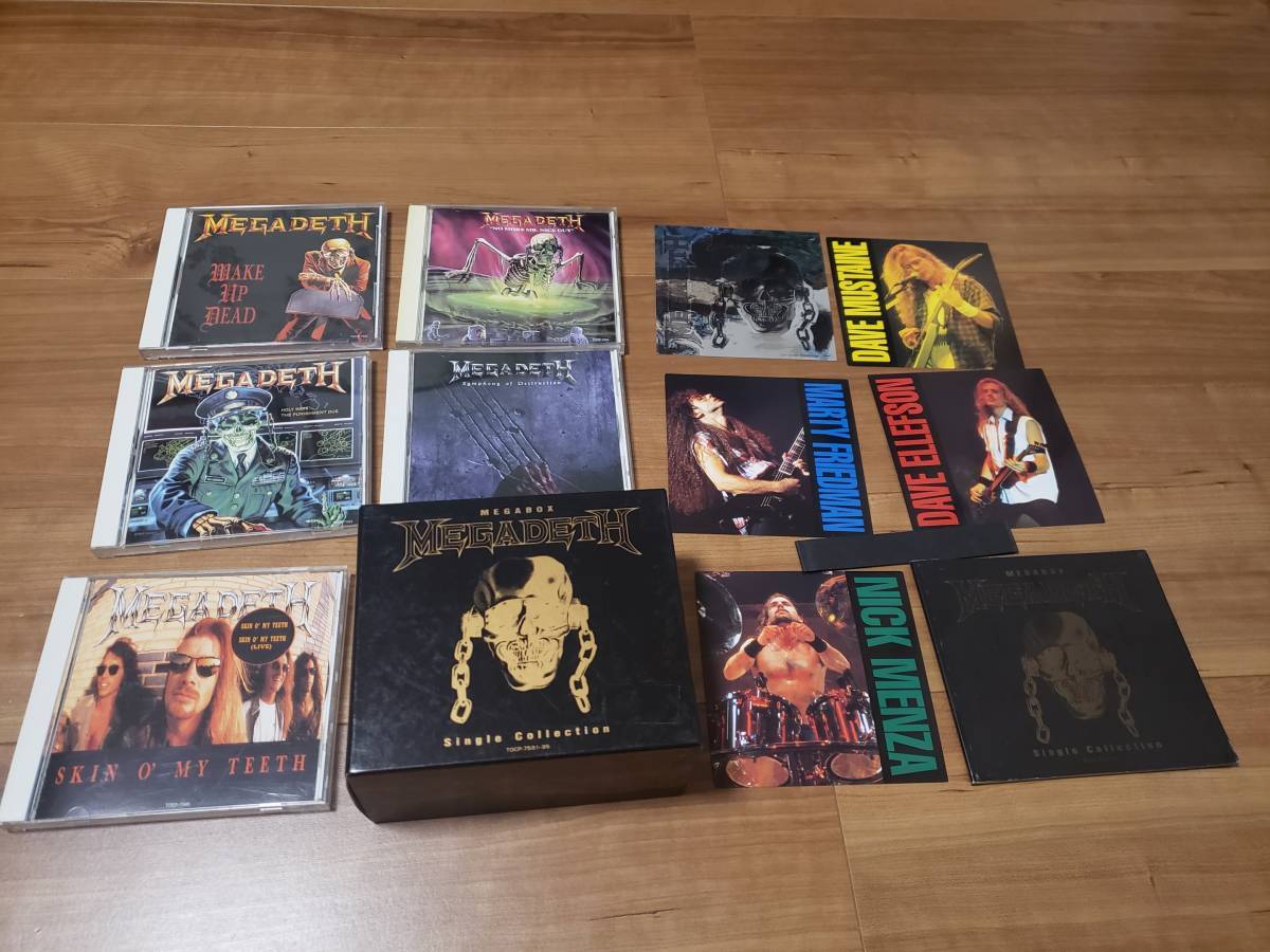 洋楽 MEGADETH / MEGABOX Single Collection Megadeth – Megabox