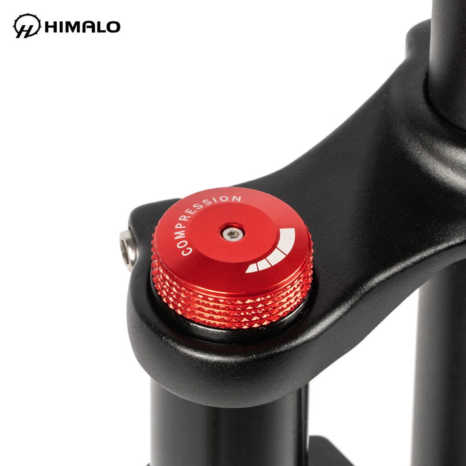 Front Suspension Air Fork Dual Back Crown Thru Axle 100*15mm for Mountain Bike - Image 2 of 4