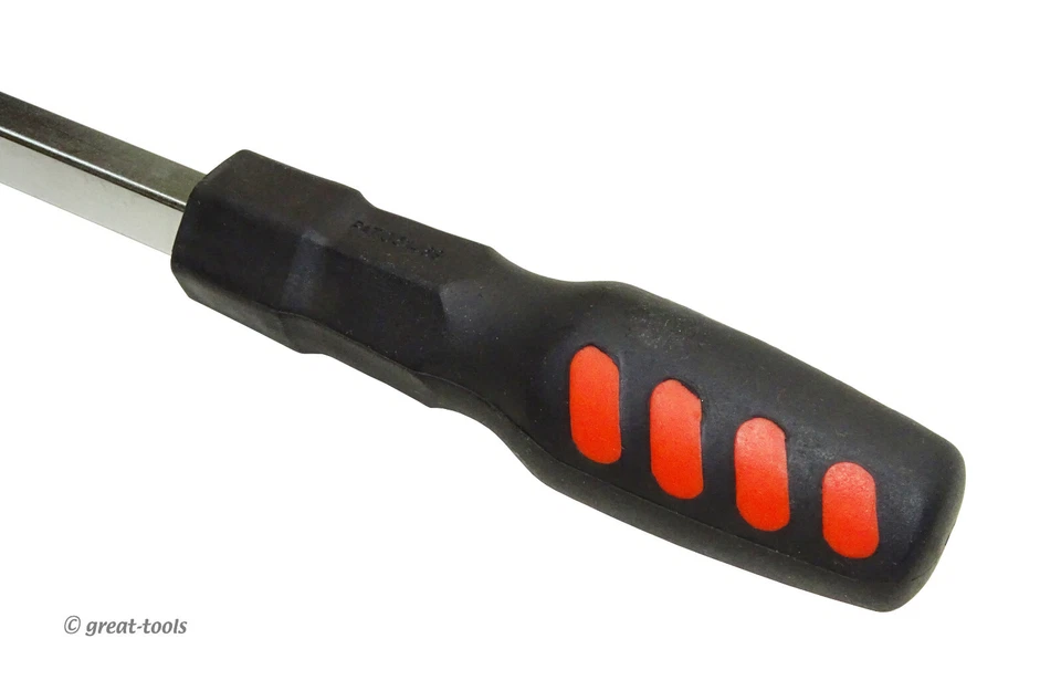 1/2” SCREWDRIVER – 19” long shank – 24” total length – large, jumbo, big, tool - Image 3 of 4