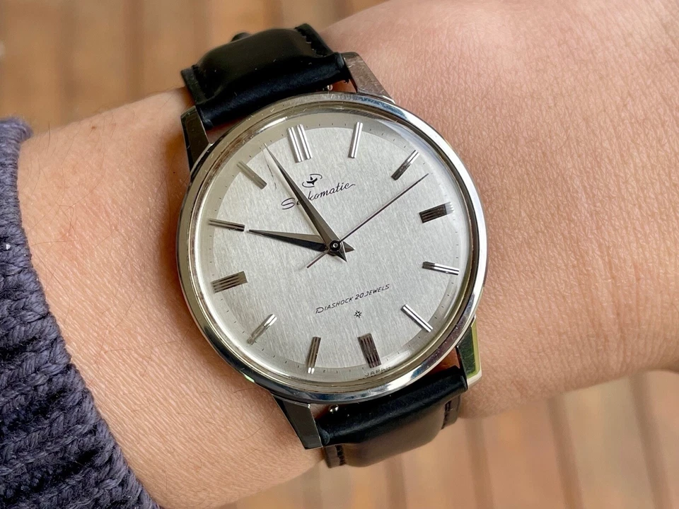 Vintage 1961 Seiko Seikomatic J14099DE Mens Watch