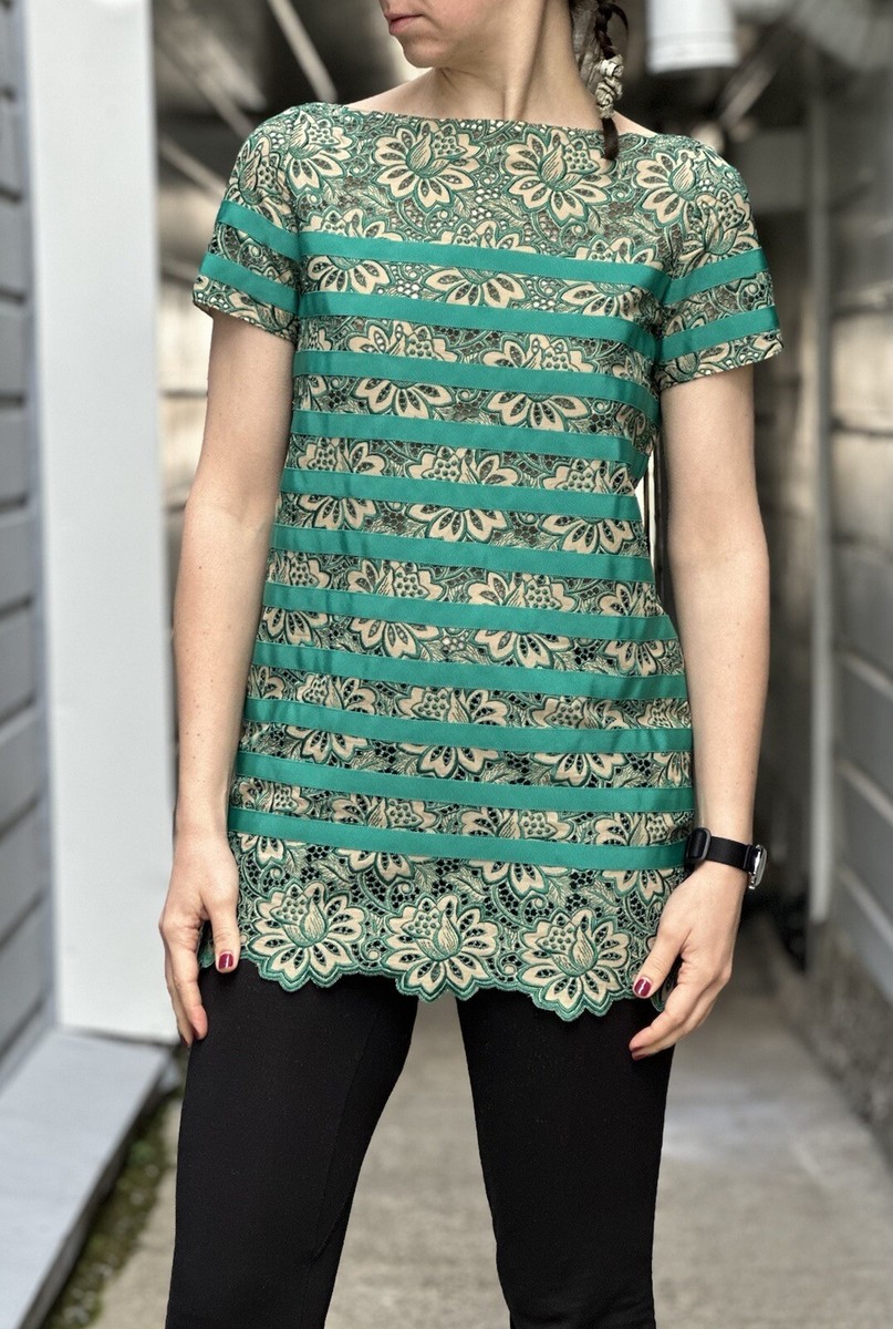 sacai - sacai 13ssとsacai luck Sacai Luck Embroiled Lace Top SS/13 Size 2 Made in Japan