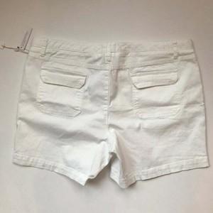 Caslon-White-Cotton-Utility-Shorts-Size-16-NWT-Vacation