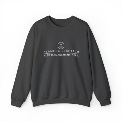 Alameda Research Risk Management Dept. Crewneck Sweatshirt | Crypto | FTX