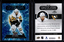 2022-23 Upper Deck Series 1 Blue Dazzlers Jeff Carter #DZ-46 Penguins