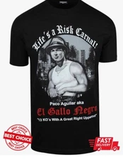 Chicano Inspired Vatos Blood in Blood Out Unisex Black Shirt S-3XL Q8734