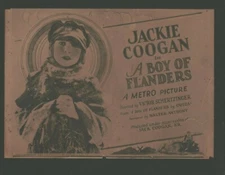 BOY OF FLANDERS Lobby Card (Poor) 1924 10x14 Trimmed Movie Poster Art 595