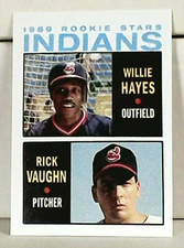 Willie Hayes & Rick Vaughn: Custom-Designed Trading Card