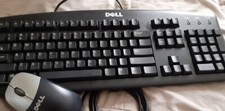 Dell Wired Keyboard and Dell Mouse