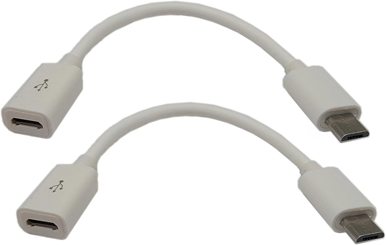 ZDYCGTime 4.5-Inch USB Micro Male to Female Sync & Charge Cable