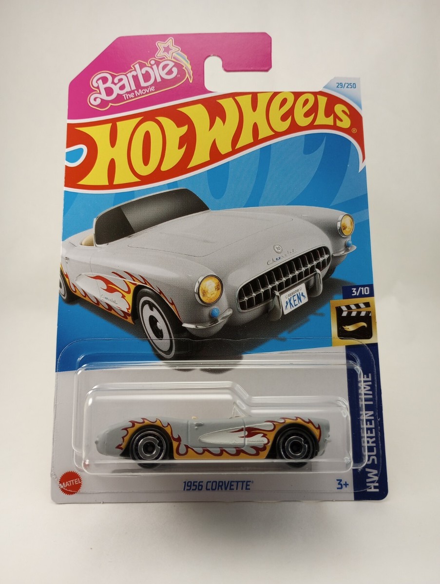 Hot Wheels Barbie 1956 Corvette HW Screen Time | eBay
