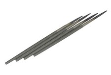4" ROUND FILES X 4PC SMOOTH FILES FINE CUT ROUND FILES X 4 RDGTOOLS