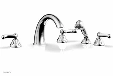 Phylrich D2202T1TO-26 Revere & Savannah Deck Tub Set w/ Hand Shower
