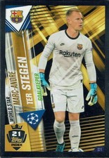 Topps Match Attax 101 World Star Pegatinas S21 Y Mapa W21 Macr-Andre Ter Stegen