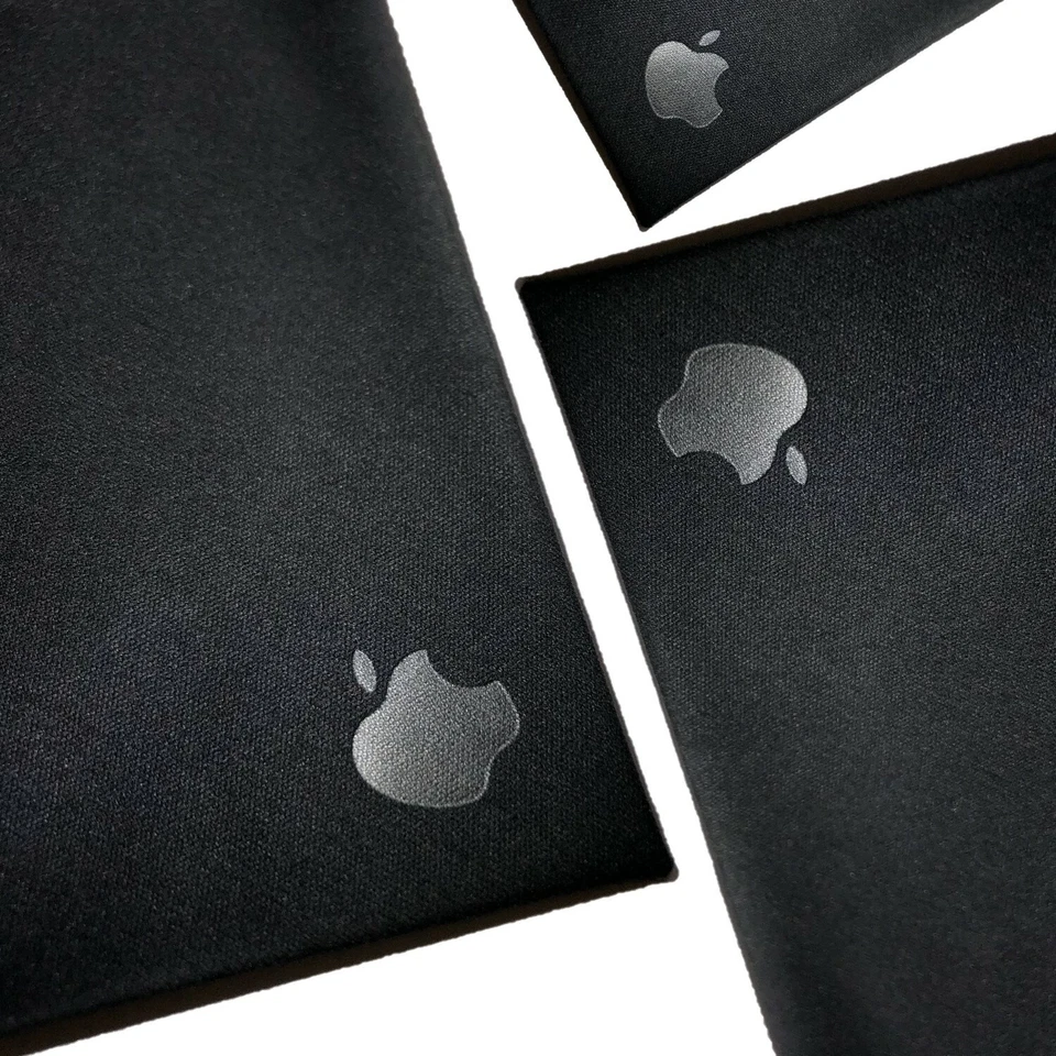 3 PIEZAS Paños de Limpieza de Microfibra Genuinos Apple 7'x7' Toallitas de Pantalla para iPad/iPhone Foto 4 de 4