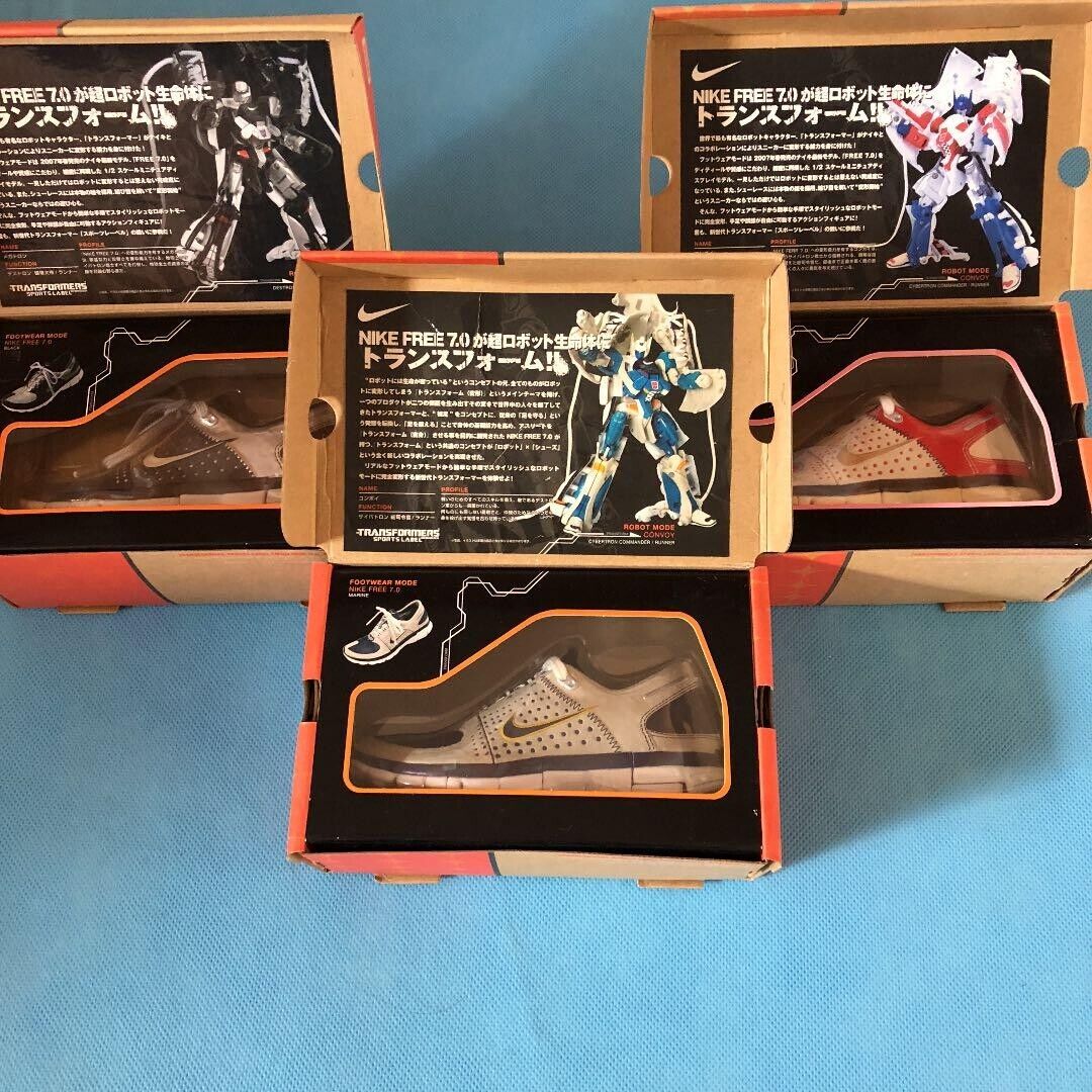 Nike Free 7.0 x Takara Tomy Transformers Figure Miniature Nike Free 7.0 x Takara Tomy Transformers Figure Miniature