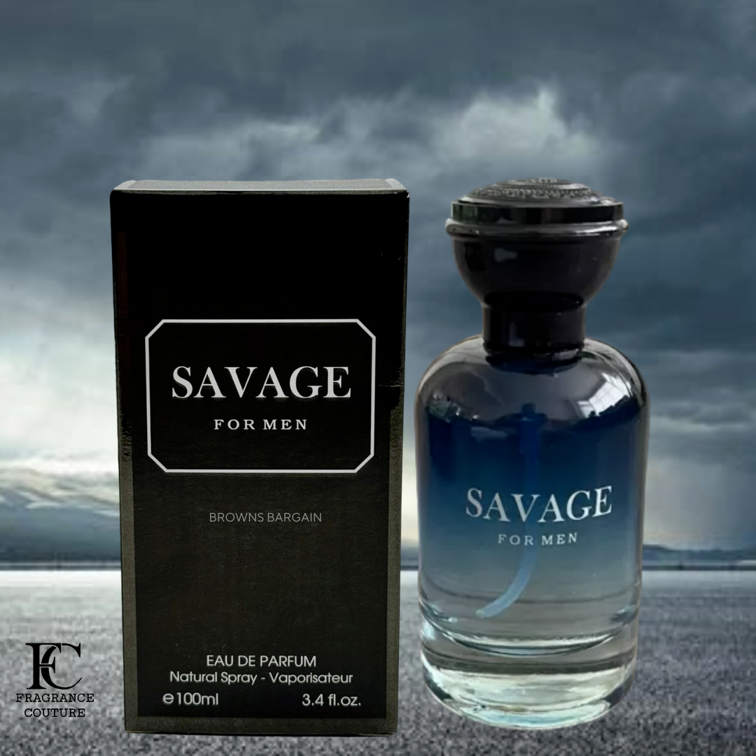 Savage For Men Pour Homme Men's Perfume by Fragrance Couture EDP