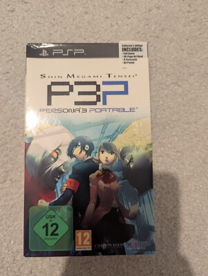 Persona 3 Portable Psp Collectors Edition ohne Kunstkarten oder Poster