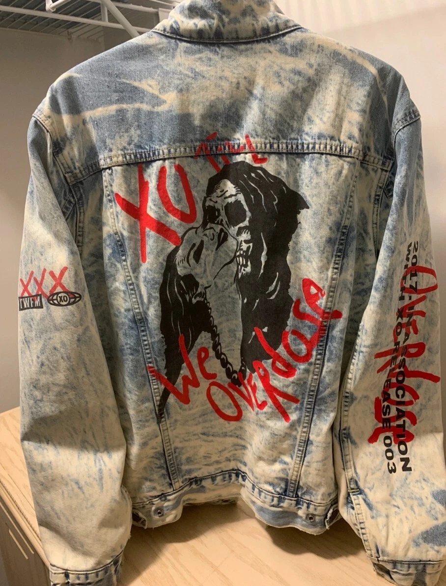 the weeknd denim jacket