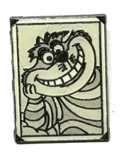Disney Trading Pin - Black & White Snapshots Cheshire Cat - Alice in Wonderland