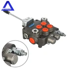2 Spool 21GPM Hydraulic Directional Control Valve For Tractor Loader w/Joystick