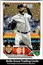 2023 Topps Holiday Eduardo Rodriguez #H115 Detroit Tigers MLB Baseball 
