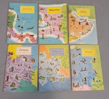 American Geographical Society Around the World Program Books Set Of 6
