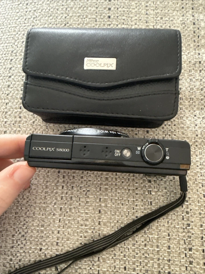 Nikon COOLPIX S8000 Black Digital Camera 14.2 MP 10x Optical Zoom Fast Shipping - Image 4 of 4