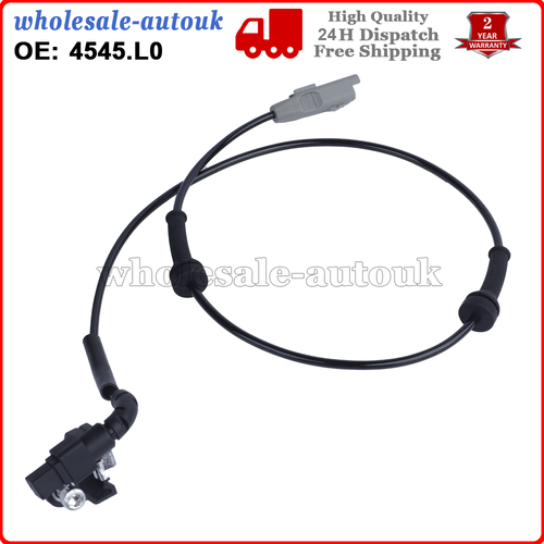 2X Sensor de velocidad ABS para Citroen C4 DS4 PEUGEOT 307 308 trasero izquierdo o derecho 4545L0 - Imagen 6 de 10