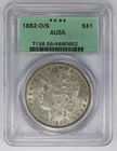 1882-O/S Morgan Dollar PCGS AU55 OGH