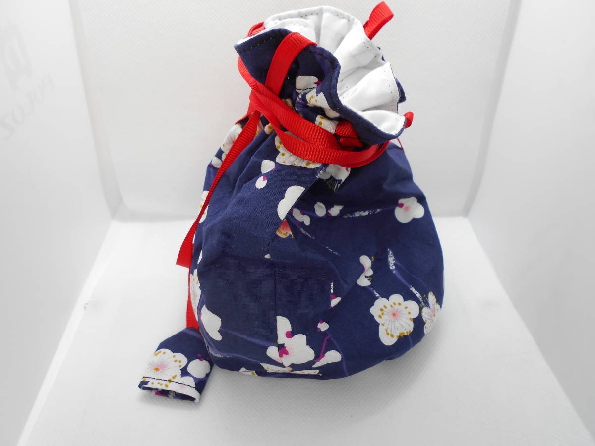 [New] Mini drawstring accessory pouch Japanese pa… - image 3