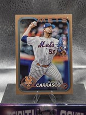 2024 Topps Series 2 - Carlos Carrasco #693 Gold /2024 Mets