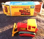 Vintage Lesney Matchbox Series No 16 Case Tractor in w/ Box