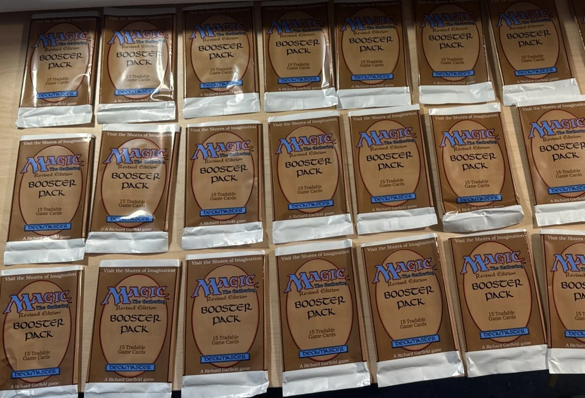 Magic: The Gathering Revised Edition Sealed Collectible Card Game