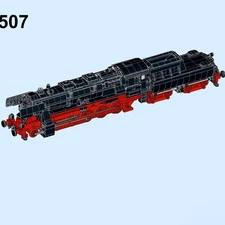 Compatible German Class 52.80 Locomotive Building Kit 2541 Building Toys