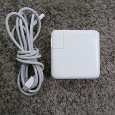 Genuine Apple 61W USB-C Power Adapter Charger A1947 MacBook Pro USB C Cable
