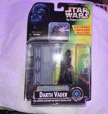 Star Wars Power of the Force Electronic Power F X Darth Vader Action Figure