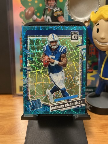 2023 Donruss Optic ANTHONY RICHARDSON Rookie Teal Velocity Prizm Colts RC #247