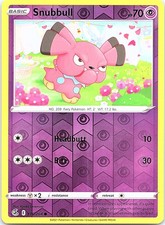 Snubbull Fusion Strike 115/264 Common Pokemon Reverse Holo NM Pokemon Card