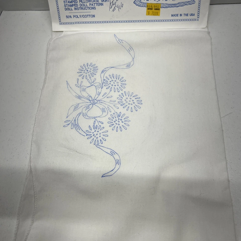 Kit de funda de almohada para muñeca Prairie - Jack Dempsey Needlecrafts de Jay Dee - Hecho en EE. UU. Foto 3 de 4