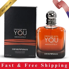 Stronger With You Absolutely by Giorgio Armani EDP 3.3 oz | New & Sealed Box