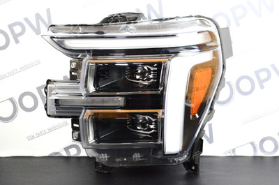 Perfect! Genuine! 24-26 Ford F-150 LED Headlight Chrome Adaptive Left OEM F150