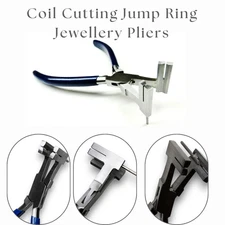 Coil Cutting Jump Ring Jewellery Pliers -JEWELERY making Up to 9mm Coil Capacity
