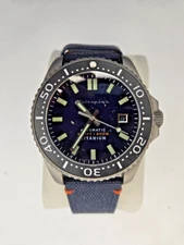 Spinnaker Tesei Titanium SP-5061 Automatic 200M Dive Watch – Sapphire Crystal