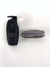 Leatherman Juice Pro Storm Grey 16 Tool Multi-Tool w/Original Sheath Vintage 02