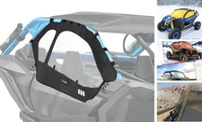  X3 Cab Enclosure Upper Doors, Upgrade Zipper Vent Soft Side Window Compatible 